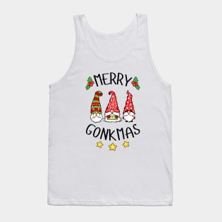 Cute Gnome Gonk Merry Christmas Tank Top